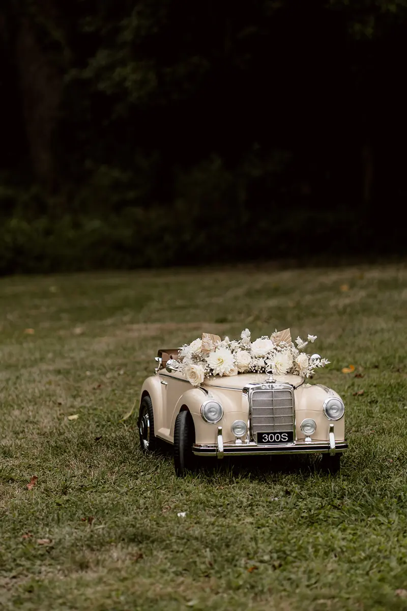 Mariage minimaliste au Logis de l'Héronière